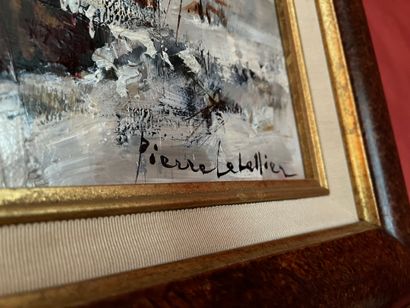 null Pierre Letellier (1928 - 2000)

Paysage de neige

Huile sur toile signée en...