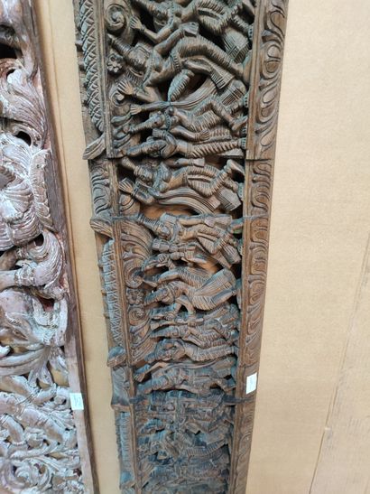 null Two carved pediments in the taste of the productions of Southeast Asia 

Dance...