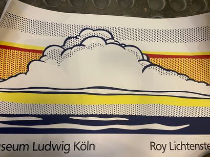 null Affiche Cloud, Museum Ludwig Köln

Roy Lichtenchtein portant signature au crayon...