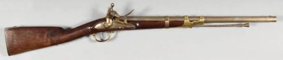 null Mousqueton de cavalerie légère ou de hussard modèle 1786, canon daté sur le...