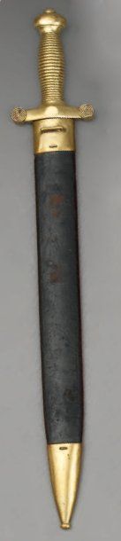 null Glaive d'infanterie modèle 1831, lame de : "Coulaux frères Klingenthal" ; fourreau...