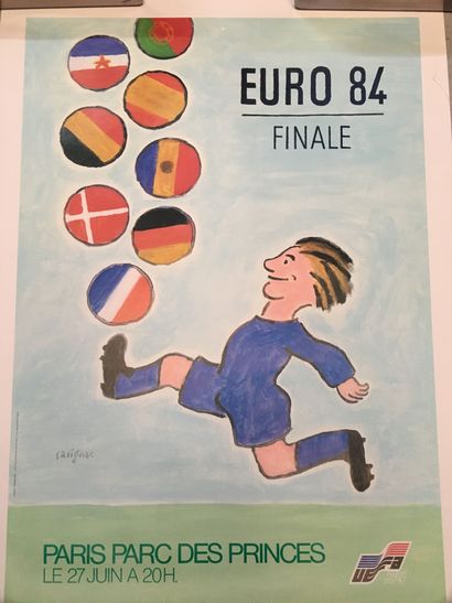 null D'après Raymond SAVIGNAC

Euro 84 Finale ; Saint - Denis Bonne année 

Ensemble...