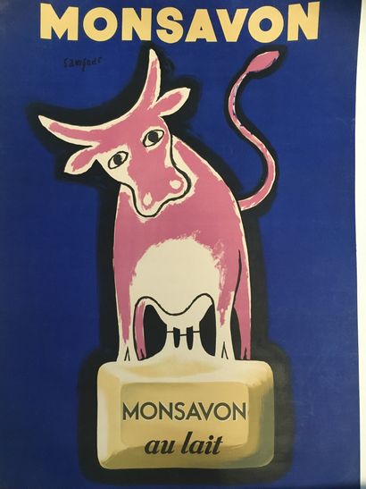 null D'après Raymond SAVIGNAC

 Mon savon au lait 

1 affiche en couleurs, édition...