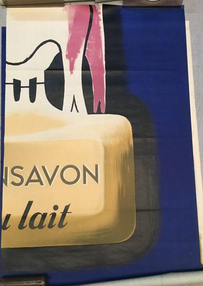 null D'après Raymond SAVIGNAC

 Mon savon au lait

1 affiche en couleurs, en 4 parties,...