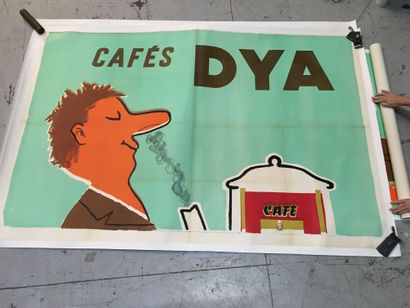 null D'après Raymond SAVIGNAC

Dya cafés

Lot de 2 affiches dont 1 affiche en couleurs...