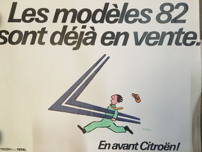 null D'après Raymond SAVIGNAC

 En avant Citroën ; Citroën en avant l' économie;...