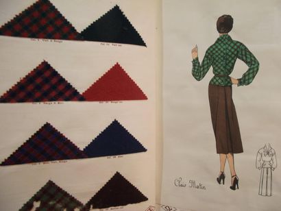 null Deux beaux albums IR.Cie Paris, dernières nouveautés Haute couture 1933 à 1935...