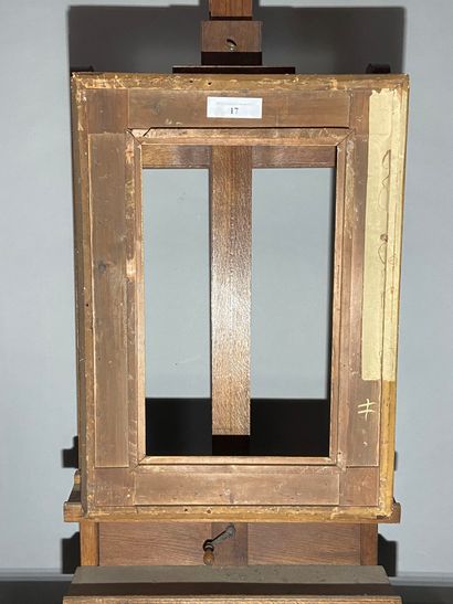 null Cadre en bois et stuc doré dit "Barbizon"
64 x 38,5 x 12,5 cm 
(vendu en l'...