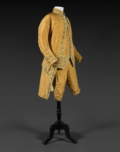 null Habit à la Française complet, époque Louis XV, vers 1760-1770.
Habit, veste/gilet...