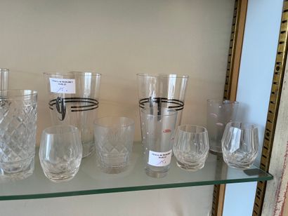 null Handles of various parts of service of glasses of which glasses with orangeade...