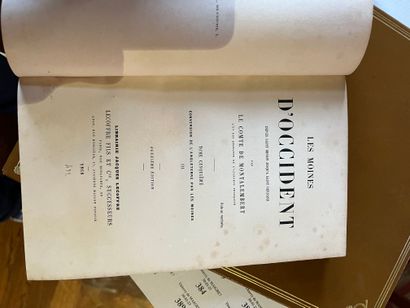 null Lot of volumes : Christian Marechal "La jeunesse de La Mennais", "Histoire de...