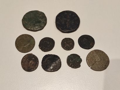 null Lot de pièces de monnaies anciennes