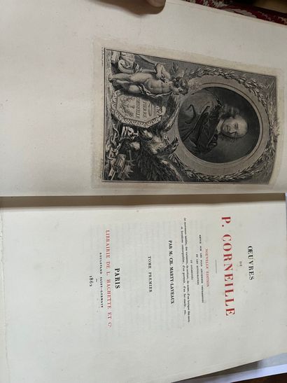 null Series Œuvres de Corneille 12 volumes, new edition by Ch. Marty Laveaux, Paris,...
