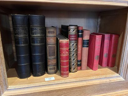 Lot of volumes: C. Houpin General Treaty...
