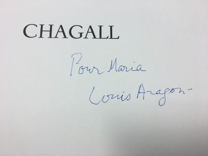 null [CHAGALL]. ARAGON (Louis). Chagall l'admirable. S. l. [Paris], Maeght Éditeur,...