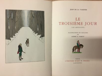 La VARENDE (Jean de). Le Troisième jour (Les Ressuscités). Paris, Les Éditions d'art...
