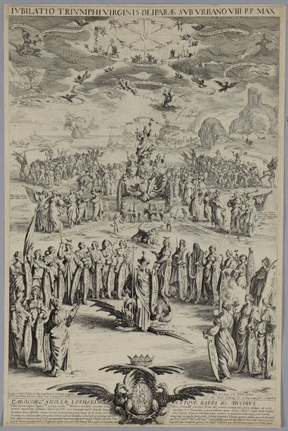 Jacques CALLOT (1592-1635) La Petite Thèse,...