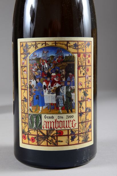 null 2 bottles ALSACE "Mambourg", Marcel Deiss 2000