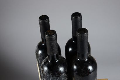 null 4 bottles ROSSO LAZIO Montiano 1998 (es, J)