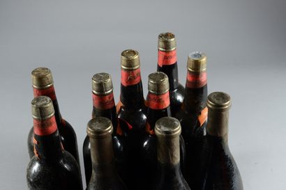null 10 bouteilles VIN D'ESPAGNE (3 Valencia Los Monteros 1994, ela, millésimes peu...