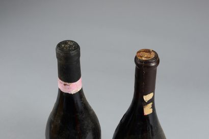 null 2 bouteilles BARBARESCO (1 de 1993, elt, 1 de 1983 Dogheni)