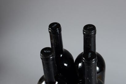 null 4 bouteilles LANGHE "Sito Moresco", Gaja 1997 (es, elt, 1 J)