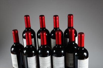 null 10 bouteilles CASILLERO DEL DIABLO Concha y Toro 2005 (sauf 1 de 2004)