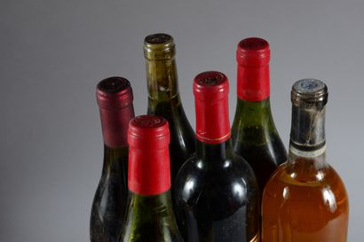 null 6 bouteilles VINS AMÉRICAINS (1 Zinfandel 1991 Nalle, 2 Pinot Noir 1991 W. Selyem,...
