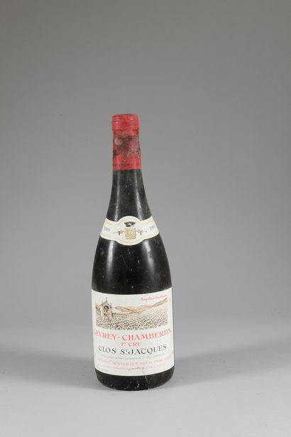 null 1 bouteille GEVREY-CHAMBERTIN "Clos Saint-Jacques 1er cru", Armand Rousseau...