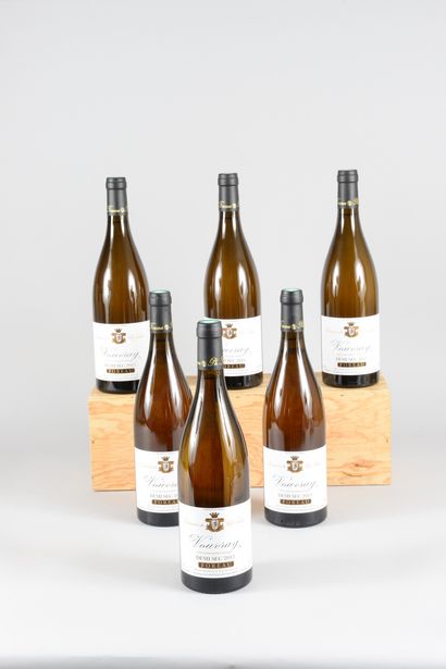 6 bouteilles VOUVRAY 