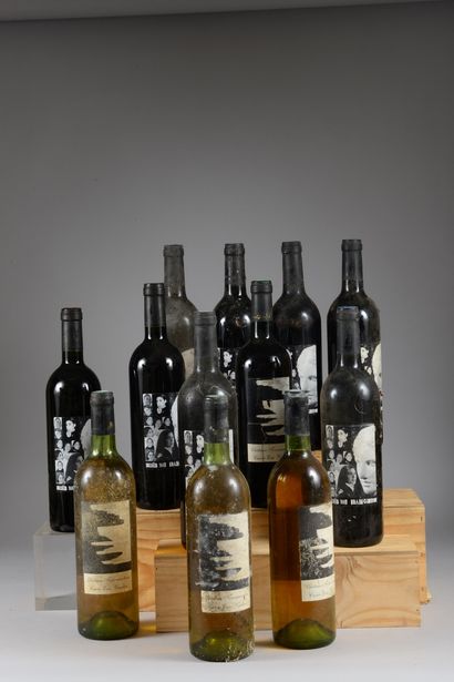 null 12 bouteilles "cuvée Éric Verdier", (3 blancs & 9 rouges)