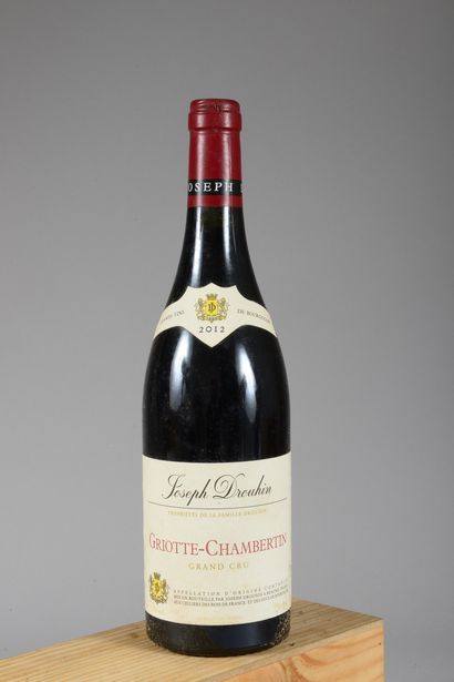 null 1 bouteille GRIOTTE-CHAMBERTIN, Joseph Drouhin 2012 (els)
