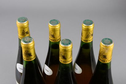 null 6 bouteilles COTEAUX DU LAYON Château Montbenault 1982 (1 ea)