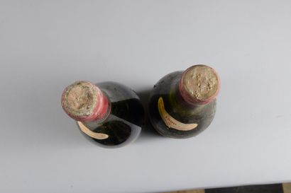 null 2 bottles CLOS DE TART Mommessin 1990 (and, 1 elt, 1 ea, 1 TLB, 1 MB, caps slightly...