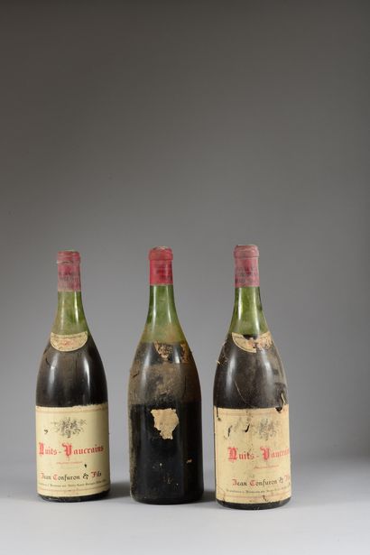 null 3 magnums NUITS-ST-GEORGES "Les Vaucrains 1er cru",, Jean Confuron (ea, millésimes...