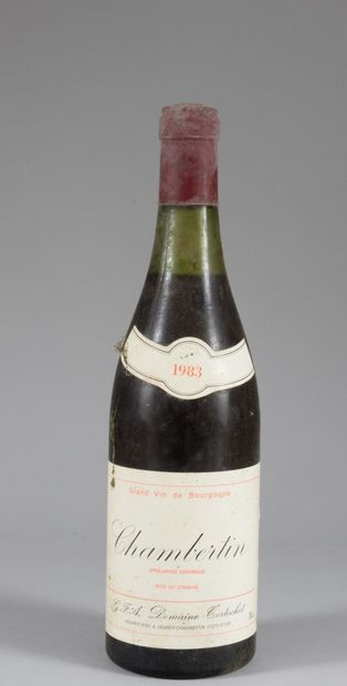 1 bouteille CHAMBERTIN, Tortochot 1983 (elt,...