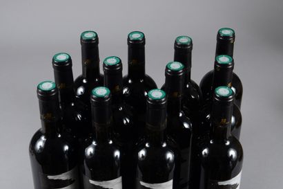 null 12 bouteilles BERGERAC "Cuvée Eric Verdier", Ch. Fourmentine 2000 (rouge, els,...