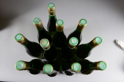 null 12 bouteilles QUARTS DE CHAUME Domaine des Baumard 1978 (elt, etla, 5 TLB, 2...
