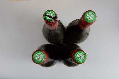null 4 bouteilles VOLNAY "Clos de la Bousse d'Or 1er cru", La Pousse d'Or 1988 (es,...