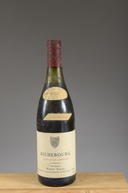 null 1 bouteille RICHEBOURG, Henri Jayer 1985 (els, elt, LB)