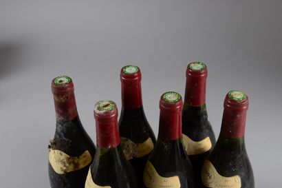 null 6 bouteilles BOURGOGNE Domaine Germain 1996 (es, ea, elt, 2 Beaune Teurons,...