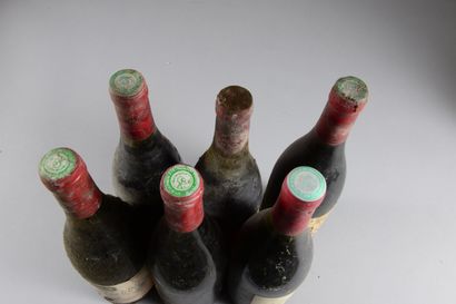 null 6 bouteilles VOLNAY "Clos des 60 Ouvrées, Les Caillerets 1er cru", La Pousse...