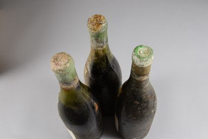 null 3 bottles NUITS-ST-GEORGES "1er cru", Henri Gouges (2 Clos des Porrets 1974,...
