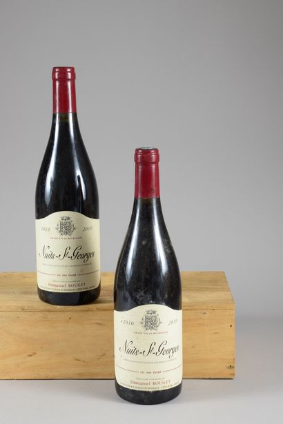 2 bouteilles NUITS-ST-GEORGES Emmanuel Rouget...