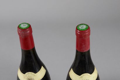 null 2 bottles ÉCHEZEAUX, Jayer-Gilles 1986 (es, elt, 1 ela)