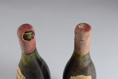 null 2 bouteilles VOSNE-ROMANÉE "Beaumonts 1er cru", Charles Noëllat 1962 (et, ela,...