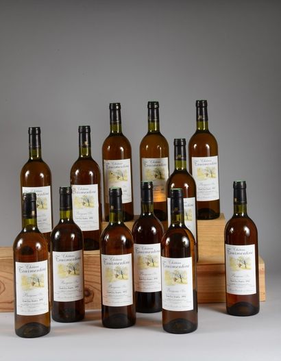 null 12 bouteilles BERGERAC Château Tourmentine 1998 (elt, sec, cuvée Éric Verdi...