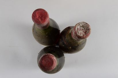 null 3 bouteilles GRANDS-ÉCHEZEAUX, Mongeard-Mugneret 1959 (et, ela, LB, 1 caps ...