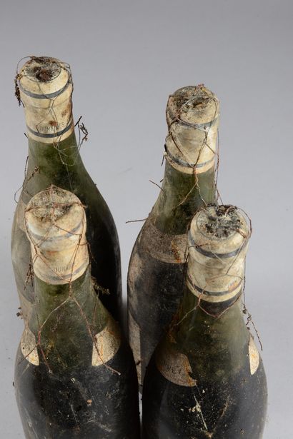 null 4 bouteilles CORTON "Bressandes", Jaboulet Vercherre 1955 (es, et, 3 B, 1 V...