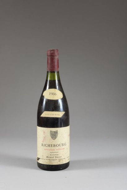 1 bouteille RICHEBOURG, Henri Jayer 1986...
